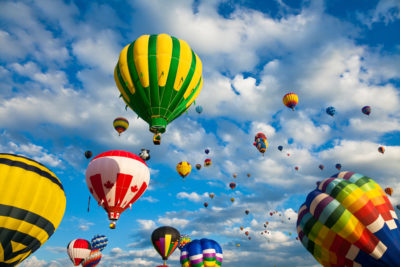 <br />
Hot air balloons in flight.
<br /><br />
Available at web resolution under a Creative Commons license on condition of including credits and a link back to the <b><u><a href='http://freestock.ca/air_balloons_g75-hot_air_balloons_p2046.html' title='Vibrant Hot Air Balloons' target='_blank'>same image</a></u></b> from my sister website <b><u><a href='http://freestock.ca' title='freestock.ca' target='_blank'>freestock.ca</a></u></b>. For purchasing a license of this image at much higher resolution or without credit requirements, please feel free to <b><u><a href='http://somadjinn.com/theme-options/contact/' title='contact' target='_blank'>contact me</a></u></b>, I am open to discuss fair pricing for using my work in a wide variety of applications.