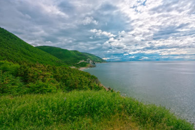 <br />
Wide-angle scenery from the Cabot Trail in Cape Breton, Nova Scotia (Canada); more specifically, near the Acadian village of Cheticamp. HDR composite from multiple exposures. 
<br /><br />
Available at web resolution under a Creative Commons license on condition of including credits and a link back to the <b><u><a href='http://freestock.ca/americas_g98-cabot_trail_scenery__hdr_p3020.html' title='Cheticamp Coast' target='_blank'>same image</a></u></b> from my sister website <b><u><a href='http://freestock.ca' title='freestock.ca' target='_blank'>freestock.ca</a></u></b>. For purchasing a license of this image at much higher resolution or without credit requirements, please feel free to <b><u><a href='http://somadjinn.com/theme-options/contact/' title='contact' target='_blank'>contact me</a></u></b>, I am open to discuss fair pricing for using my work in a wide variety of applications.