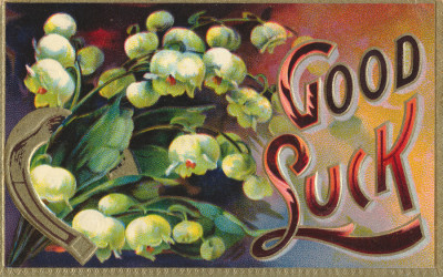 <br/>
Front side of a vintage Good Luck postcard dating from the 1910s. With the arrival of 2013 and the Maya apocalypse behind us, I thought this card would provide a good opportunity to wish everyone all the best this New Year :-)<br><br>While the design of this card is considered to be in the public domain, I hope you can appreciate my considerable efforts to scan and process it for high resolution display. As such, please do not claim the image as your own, and if possible, I would very much like to know how you put it to good use.

<br><br>Available at web resolution under a Creative Commons license on condition of including credits and a link back to the <b><u><a href='http://freestock.ca/vintage_heraldry_g88-vintage_good_luck_card__circa_1910s_p2535.html' title='Vintage Good Luck Card' target='_blank'>same image</a></u></b> from my sister website <b><u><a href='http://freestock.ca' title='freestock.ca' target='_blank'>freestock.ca</a></u></b>. For purchasing a license of this image at much higher resolution or without credit requirements, please feel free to <b><u><a href='http://somadjinn.com/theme-options/contact/' title='contact' target='_blank'>contact me</a></u></b>, I am open to discuss fair pricing for using my work in a wide variety of applications.



