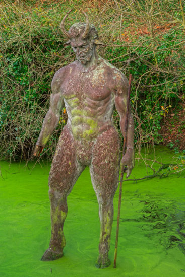 <br />
Old statue of a satyr standing in a green water pond, from a place aptly called Devil’s Hole in the UK Channel Island of Jersey. HDR composite from multiple exposures. 
<br /><br />

Available at web resolution under a Creative Commons license on condition of including credits and a link back to the <b><u><a href='http://freestock.ca/buildings_landmarks_g30-devil_s_hole_statue__hdr_p2269.html' title='Devils Hole Statue' target='_blank'>same image</a></u></b> from my sister website <b><u><a href='http://freestock.ca' title='freestock.ca' target='_blank'>freestock.ca</a></u></b>. For purchasing a license of this image at much higher resolution or without credit requirements, please feel free to <b><u><a href='http://somadjinn.com/theme-options/contact/' title='contact' target='_blank'>contact me</a></u></b>, I am open to discuss fair pricing for using my work in a wide variety of applications.