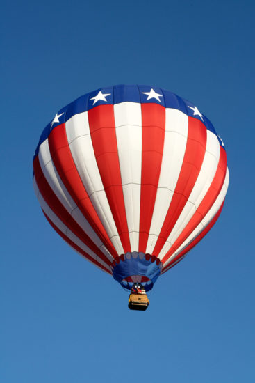 <br />
Hot air balloon with US stars and stripes.
<br /><br />
Available at web resolution under a Creative Commons license on condition of including credits and a link back to the <b><u><a href='http://freestock.ca/air_balloons_g75-american_hot_air_balloon_p760.html' title='American Hot Air Balloon' target='_blank'>same image</a></u></b> from my sister website <b><u><a href='http://freestock.ca' title='freestock.ca' target='_blank'>freestock.ca</a></u></b>. For purchasing a license of this image at much higher resolution or without credit requirements, please feel free to <b><u><a href='http://somadjinn.com/theme-options/contact/' title='contact' target='_blank'>contact me</a></u></b>, I am open to discuss fair pricing for using my work in a wide variety of applications.