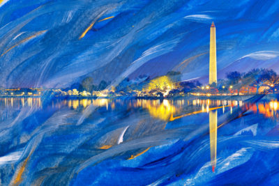 <br/>
Mixed media photomanipulation combining a long exposure photo I took of the <a href='http://freestock.ca/americas_g98-washington_dc_dawn_monument__hdr_p4562.html' target='_blank'>Washington Monument at dawn</a> and an <a href='http://freestock.ca/paint_ink_g101-abstract_painting__acrylic_texture_p4522.html' target='_blank'>abstract acrylic background</a>. 

<br><br>Special thanks to <a href='http://theparasiticbandaid.deviantart.com/' target='_blank'>Lara Mukahirn</a> (aka TheParasiticBandaid) for painting the acrylic texture. Feel free to click her name to visit more of her amazing images from deviantART.

<br><br>Available at web resolution under a Creative Commons license on condition of including credits and a link back to the <b><u><a href='http://freestock.ca/mixed_media_vexels_g100-acrylic_waves_of_washington_dc_p4979.html' title='Acrylic Waves of Washington DC' target='_blank'>same image</a></u></b> from my sister website <b><u><a href='http://freestock.ca' title='freestock.ca' target='_blank'>freestock.ca</a></u></b>. For purchasing a license of this image at much higher resolution or without credit requirements, please feel free to <b><u><a href='http://somadjinn.com/theme-options/contact/' title='contact' target='_blank'>contact me</a></u></b>, I am open to discuss fair pricing for using my work in a wide variety of applications.